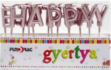 Noname Tortagyertya Happy Birthday rosegold 13db 615497