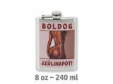Noname Tréfás Flaska fém Boldog Szülinapot popsi 240ml 8oz 06140