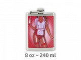 Noname Tréfás Flaska fém Szexi ápolónő 240ml 8oz 06143