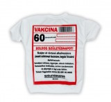 Noname Üvegpóló Vakcina 60 éveseknek Boldog Születésnapot - Tréfás üvegpóló