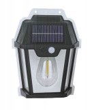 Noname Vezeték nélküli Napelemes Meleg fehér LED lámpa kerti lámpa fény és mozgásérzékelős - HW999-1W...