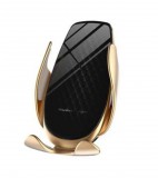 Noname Vezeték nélküli wireless automatikus rögzítő Qi töltő autós telefontartó dokkoló 15w - V3