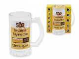 Noname Vicces Söröskorsó Sör betöltése folyamatban 400ml 04157 - Tréfás Söröskorsó