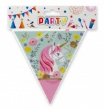 Noname Zászlófüzér unicornis 12db 15x16cm-es zászló 632456
