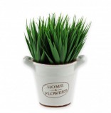 Noname Zöld műnövény kaspóban 20cm 03871  - Virág dekoráció