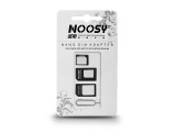 Noosy Nano és Micro SIM-kártya adapter (3 in 1) kiszedő szerszámmal