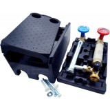 Nord-Tec Padlófűtés szivattyúcsoport keverőszeleppel, keringető szivattyú nélküli keverőszeleppel