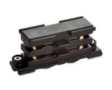 NORDIC ALUMINIUM NORDIC GLOBAL TRACK 3F XTS21-2 egyenes toldó fekete