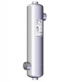 Nordic hengeres hőcserélő 105kW, medence fűstére, rozsdamentes acélból, 120m3 medencéig javasolt Spirec uszoda hőcserlő kiváltására