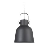 NORDLUX Adrian 25 1 ágú függeszték, fekete, E27, max. 25W, 25cm átmérő, 48793003