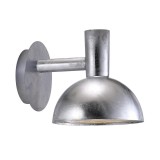 NORDLUX Arki outdoor kültéri fali lámpa, galvanizált, E27, max. 20W, 20cm átmérő, 75181031