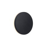 NORDLUX Artego kültéri fali lámpa, fekete, 3000K melegfehér, beépített LED, 8W , 468 lm, 15cm átmérő, 46941003