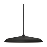 NORDLUX Artist 25 1 ágú függeszték, fekete, 2700K melegfehér, beépített LED, 14W , 1000 lm, 25cm átmérő, 83083003