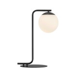 NORDLUX Grant asztali lámpa, fekete, E14, max. 40W, 14.5cm átmérő, 46635003