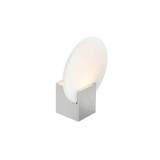 NORDLUX Hester kültéri fali lámpa, króm, 3000K melegfehér, beépített LED, 9W, 900 lm, 2015391033