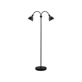 NORDLUX Ray állólámpa, fekete, E14, max. 2X40W, 12cm átmérő, 63224003