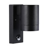 NORDLUX Tin Maxi Sensor kültéri fali lámpa, fekete, GU10, max. 35W, 21509103