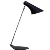 NORDLUX Vanila asztali lámpa, fekete, E14, max. 40W, 14.5cm átmérő, 72695003