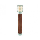 NORLYS STOCKHOLM  kültéri állólámpa szürke/fa 850 mm 1xE27