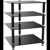 NorStone Bergen 2 HiFi állvány, fekete