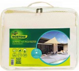 Nortene Sunnet kit polyester - napvitorla, bézs, 3,6 x 3,6 x 3,6 m