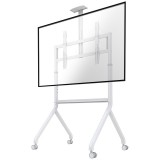 North Bayou P200W 60"-100" TV/Monitor Gurulós Padlóállvány - Fehér (1100341014)