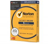 Norton Security Deluxe 5 Device 1 year EURO