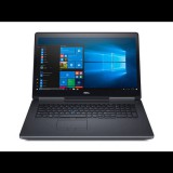 Notebook Dell Precision 7720 i7-7820HQ | 16GB DDR4 | 512GB (M.2) SSD | NO ODD | 17,3" | 1920 x 1080 (Full HD) | Quadro P3000 | Win 10 Pro | HDMI | Bronze (1529704) - Felújított Notebook