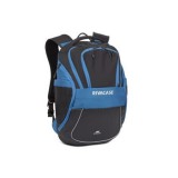 Notebook hátizsák, 15,6, 20L, RIVACASE 5225 Mercantour, fekete-kék (NTRME5225BBL)