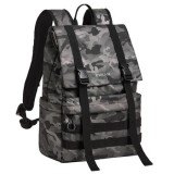 Notebook hátizsák, 15,6, rolltop, 15L, RIVACASE 7621 Sherwood, szürke-terepminta (NTRE7621GC)