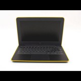 Notebook HP ChromeBook 11 G6 EE Celeron N3350 | 4GB DDR4 | 16GB (eMMC) SSD | NO ODD | 11,6" | 1366 x 768 | Webcam | Intel HD 500 | Chrome OS | Silver | Black | Orange (1529824) - Felújított Notebook