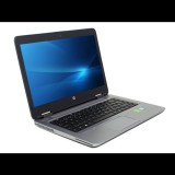 Notebook HP ProBook 640 G2 i5-6200U | 8GB DDR4 | 128GB SSD | NO ODD | 14" | 1920 x 1080 (Full HD) | Webcam | HD 520 | Win 10 Pro | Silver | 6. Generation (1525678) - Felújított Notebook