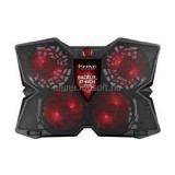 Notebook Hűtőpad 17"-ig - FN-38 RD (28dB; max. 127.42m3/h; 4x14cm, piros LED, 2xUSB2.0) (MARVO_FN-38_RD)
