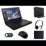 Notebook Lenovo ThinkPad X260 Pack i3-6100U | 4GB DDR4 | 120GB SSD | NO ODD | 12,5" | 1366 x 768 | Webcam | HD 520 | Win 10 Pro | HDMI | SK-CZ keyboard | Bronze | 6. Generation (15210670) - Felújított Notebook