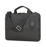 Notebook táska, 13,3, MacBook Pro és Ultrabook, RIVACASE Lantau 8823, fekete (NTRL8823B)