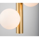 Nova Luce 1 ágú függeszték, arany, G9 foglalattal, max. 3x5W, 9724581
