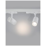 Nova Luce 3 fázisú sínre szerelhető lámpa, fehér, 3000K melegfehér, beépített LED, 1x20W, 2100 lm, 9011951