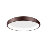 Nova Luce ALBI mennyezeti lámpa, barna, 3000K melegfehér, beépített LED, 50W, 2876 lm, 8105612