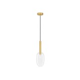 Nova Luce AMELIA függeszték, arany, G9 foglalattal, max. 1x5W, 9028833