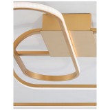 Nova Luce ARTE mennyezeti lámpa, arany, 3000K melegfehér, beépített LED, 1x38W, 2604 lm, 9113842