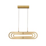 Nova Luce ARTE több ágú függeszték, arany, 3000K melegfehér, beépített LED, 1x50W, 3500 lm, 9110352