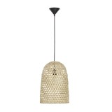 Nova Luce AURORA függeszték, bézs, E27 foglalattal, max. 1x12W, 9586509