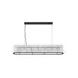 Nova Luce BAROK függeszték, fekete, G9 foglalattal, max. 7x5W, 9006057