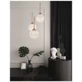 Nova Luce CANTONA több ágú függeszték, arany, G9 foglalattal, max. 3x5W, 9960613