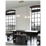 Nova Luce CANTONA több ágú függeszték, arany, G9 foglalattal, max. 5x5W, 9960616