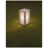 Nova Luce CASTRO kültéri fali lámpa, fehér, E27 foglalattal, max. 1x12W, 9739352