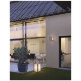 Nova Luce CASTRO kültéri fali lámpa, fehér, E27 foglalattal, max. 1x12W, 9762162