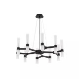 Nova Luce CENTURY függeszték, fekete, G9 foglalattal, max. 20x5W, 9006052