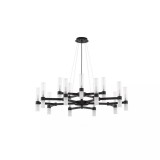 Nova Luce CENTURY függeszték, fekete, G9 foglalattal, max. 30x5W, 9006053