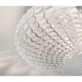 Nova Luce CLAM fürdőszobai mennyezeti lámpa, üveg, E27 foglalattal, max. 2x12W, 9738255